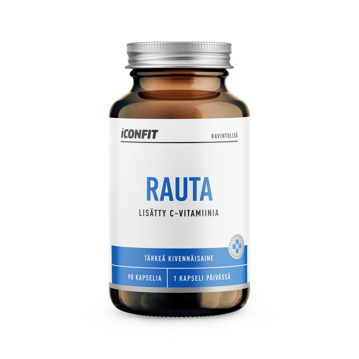 ICONFIT Raud + C-vitamiin (90 kapslit)