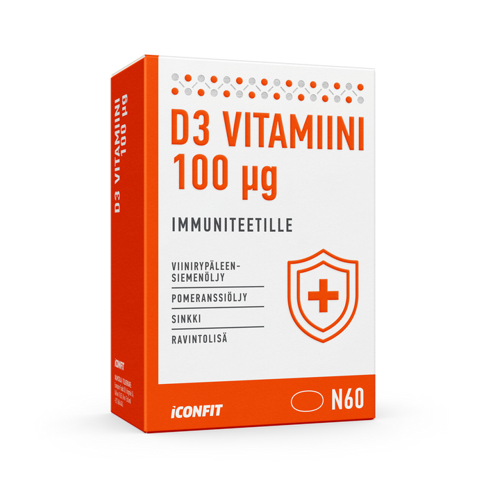 ICONFIT D3 vitaminas 4000 IU (90 kapsulių)