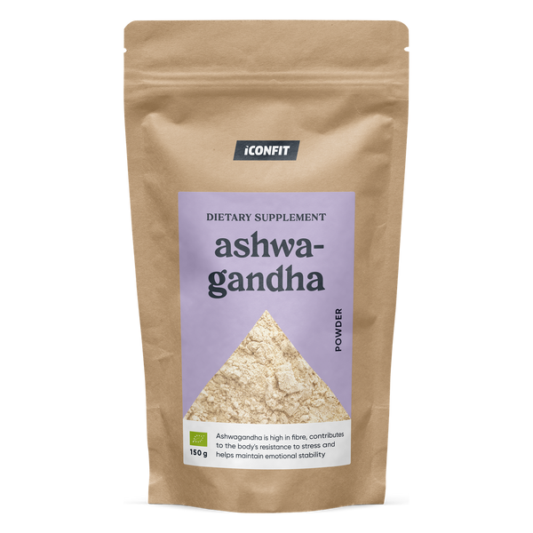 ICONFIT Poudre d'Ashwagandha bio (150 g)